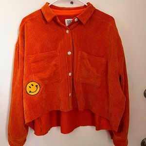 BDG cropped corduroy top